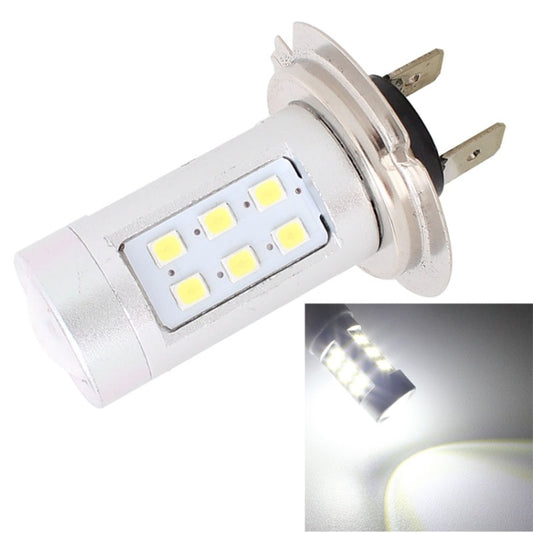 2 PCS H7 4.2W 630LM White Light 21 LED 2835 SMD Car Front Fog Light Lamp Bulb,  DC 12V - Fog / Driving Lights by buy2fix | Online Shopping UK | buy2fix