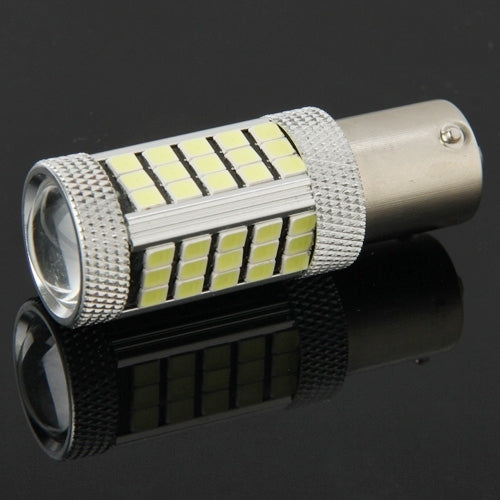 2 PCS 1156/BA15S 3W White 66 LED SMD 2835 Brake Light for Vehicles, DC 12V - Brake Lights by buy2fix | Online Shopping UK | buy2fix