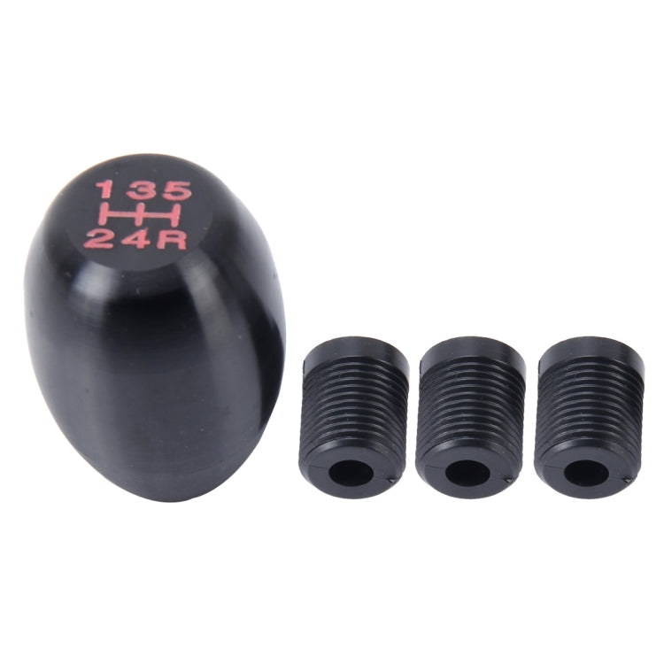 Car Universal Aluminum Gear Shift Knob(Black) by buy2fix