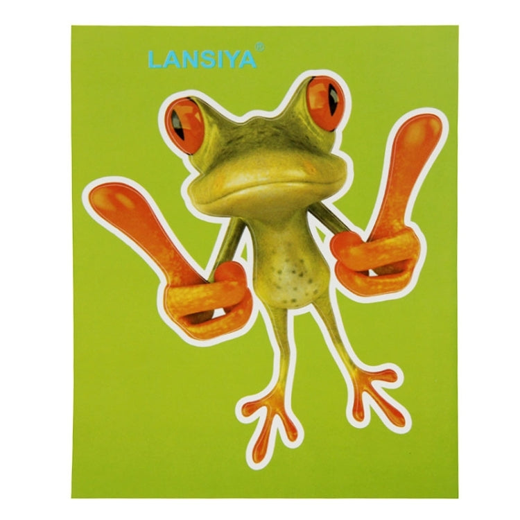 Frog Pattern Car Sticker, Size: 15.5x12.5 cm by buy2fix
