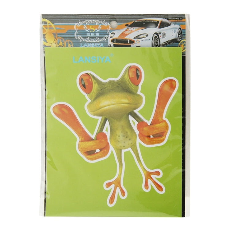 Frog Pattern Car Sticker, Size: 15.5x12.5 cm by buy2fix