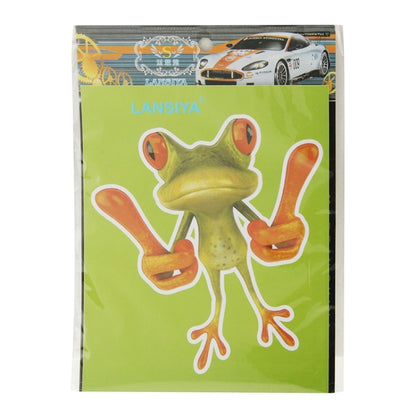 Frog Pattern Car Sticker, Size: 15.5x12.5 cm by buy2fix