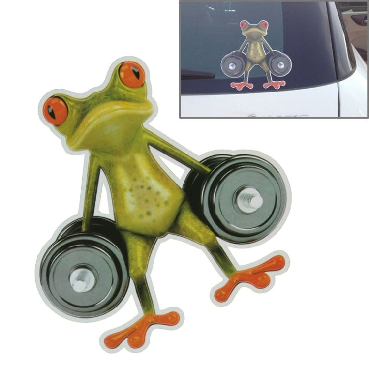 Frog Pattern Car Sticker, Size: 15.5x12.5 cm by buy2fix