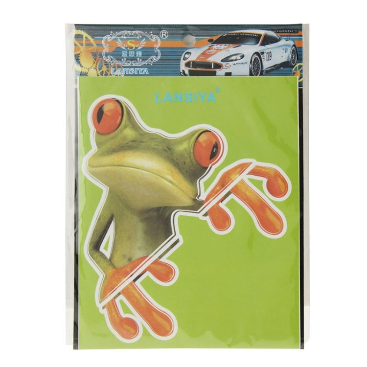 Frog Pattern Car Sticker, Size: 15.5x12.5 cm by buy2fix