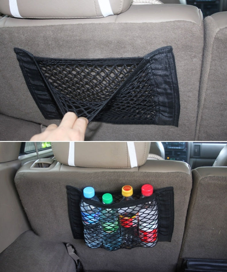 Car Seat Hanging Storage Mesh Bag, Size: 40x24.5 cm by buy2fix