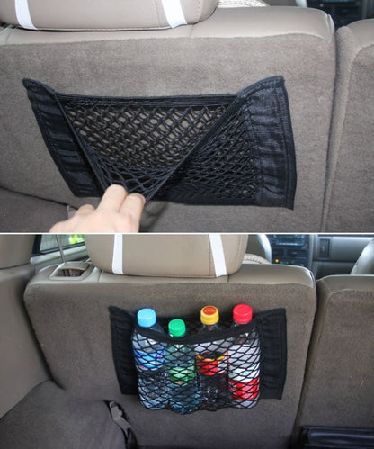 Car Seat Hanging Storage Mesh Bag, Size: 40x24.5 cm by buy2fix
