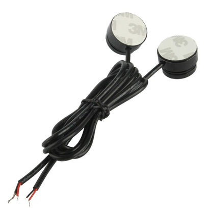 2x 1.5W Waterproof Eagle Eye Light White LED Light for Vehicles, Cable Length: 65cm - Eagle Eye Lamps by buy2fix | Online Shopping UK | buy2fix