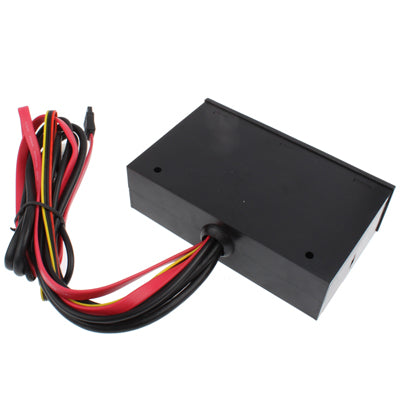 5.25 inch Media PC Dashboard Card Reader 2 x USB 3.0 + 6 x USB 2.0 SATA by buy2fix