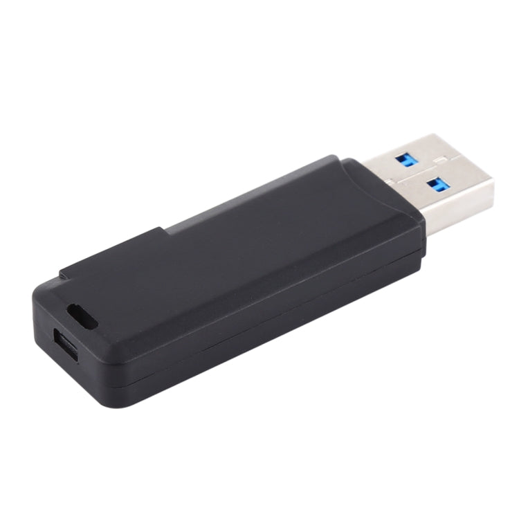 2 in 1 USB 3.0 Card Reader, Super Speed 5Gbps, Support SD Card / TF Card(Black) by buy2fix