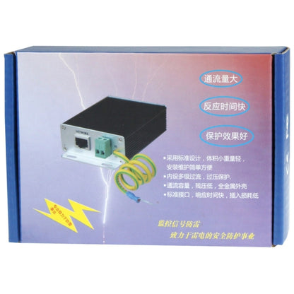 FSPD-02 2 in 1 CCTV Video Monitor Surge Arrester(Black) - Video Balun by buy2fix | Online Shopping UK | buy2fix