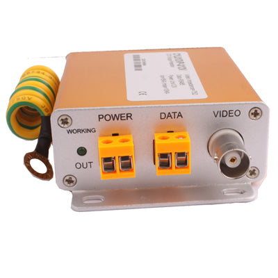 12V 3 in 1 Power Video Signal Security Surge Arrester - Video Balun by buy2fix | Online Shopping UK | buy2fix