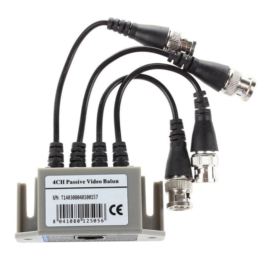 4 Channel Video ( BNC ) to UTP ( RJ45 ) Video Balun - Video Balun by buy2fix | Online Shopping UK | buy2fix