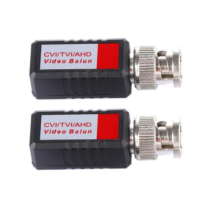 2 PCS HD 202E Enhanced Version Coaxial CVI/TVI/AHD 1CH Passive Transceiver Video Balun - Video Balun by buy2fix | Online Shopping UK | buy2fix