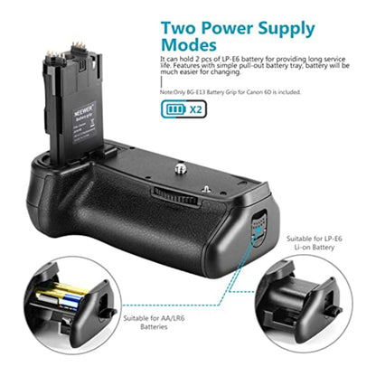 Battery Grip for Canon 6D - Battery Grip by buy2fix | Online Shopping UK | buy2fix