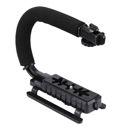 C-Shape Mount Holder Handle for DSLR / Camcorder DV - Camera Stabilizer by buy2fix | Online Shopping UK | buy2fix