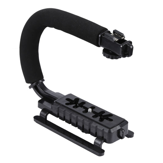 C-Shape Mount Holder Handle for DSLR / Camcorder DV - Camera Stabilizer by buy2fix | Online Shopping UK | buy2fix