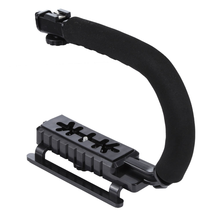 C-Shape Mount Holder Handle for DSLR / Camcorder DV - Camera Stabilizer by buy2fix | Online Shopping UK | buy2fix