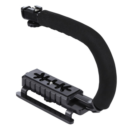 C-Shape Mount Holder Handle for DSLR / Camcorder DV - Camera Stabilizer by buy2fix | Online Shopping UK | buy2fix