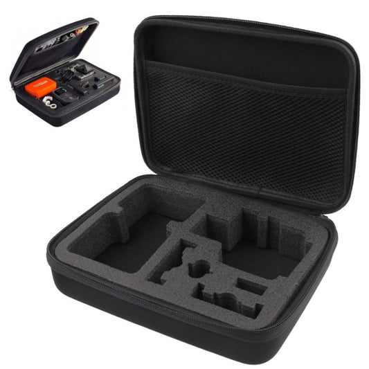 Shockproof Waterproof EVA Portable Case for GoPro, Insta360, DJI and Other Action Camerasi, Size: 22.5cm x 17.5cm x 6.7cm(Black) - Carry Cases by buy2fix | Online Shopping UK | buy2fix