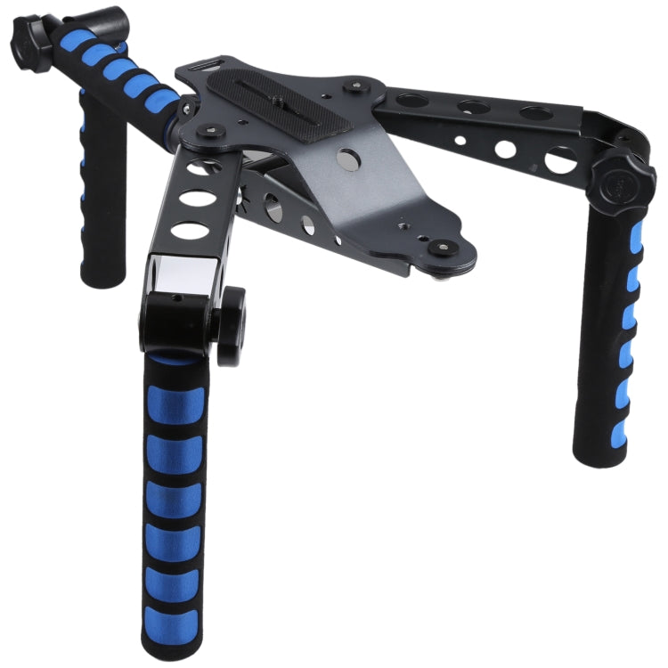 Multi-Function Shoulder Rig for DSLR Cameras(Black) - Shoulder Mount by buy2fix | Online Shopping UK | buy2fix