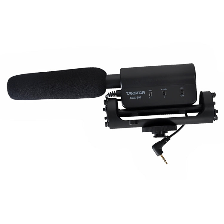 TAKSTAR SGC-598 Professional Photography Interview Dedicated Microphone for DSLR & DV Camcorder - Camera Microphone by buy2fix | Online Shopping UK | buy2fix