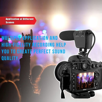 TAKSTAR SGC-598 Professional Photography Interview Dedicated Microphone for DSLR & DV Camcorder - Camera Microphone by buy2fix | Online Shopping UK | buy2fix