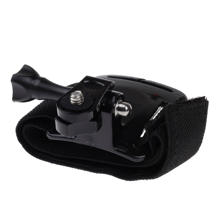 GP110 Arm Belt / Wrist Strap + Connecter Mount for GoPro, Insta360, DJI and Other Action Cameras(Black) - Wrist Strap by buy2fix | Online Shopping UK | buy2fix