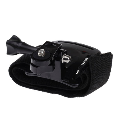 GP110 Arm Belt / Wrist Strap + Connecter Mount for GoPro, Insta360, DJI and Other Action Cameras(Black) - Wrist Strap by buy2fix | Online Shopping UK | buy2fix