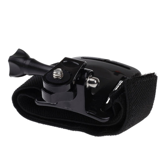 GP110 Arm Belt / Wrist Strap + Connecter Mount for GoPro, Insta360, DJI and Other Action Cameras(Black) - Wrist Strap by buy2fix | Online Shopping UK | buy2fix