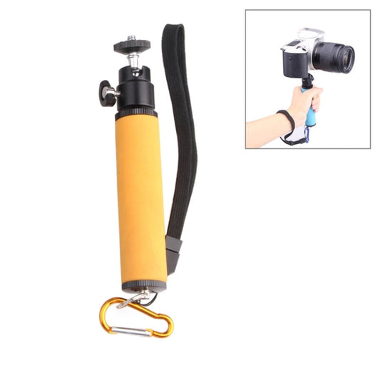 LED Flash Light Holder Sponge Steadicam Handheld Monopod with Gimbal for SLR Camera(Orange) - Hand Held Monopod by buy2fix | Online Shopping UK | buy2fix