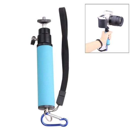 LED Flash Light Holder Sponge Steadicam Handheld Monopod with Gimbal for SLR Camera(Blue) - Hand Held Monopod by buy2fix | Online Shopping UK | buy2fix
