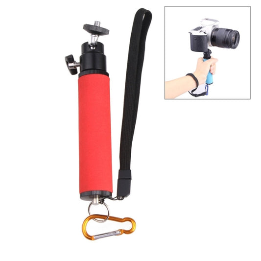 LED Flash Light Holder Sponge Steadicam Handheld Monopod with Gimbal for SLR Camera(Red) - Hand Held Monopod by buy2fix | Online Shopping UK | buy2fix