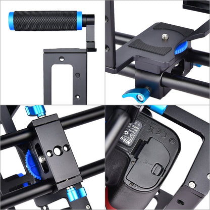 YELANGU YLG0107E Protective DSLR Camera Cage Stabilizer / Top Handle Set(Black) - Camera Cage by YELANGU | Online Shopping UK | buy2fix