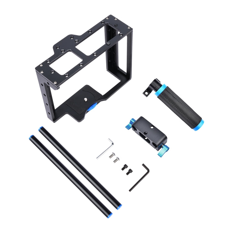 YELANGU YLG0107E Protective DSLR Camera Cage Stabilizer / Top Handle Set(Black) - Camera Cage by YELANGU | Online Shopping UK | buy2fix