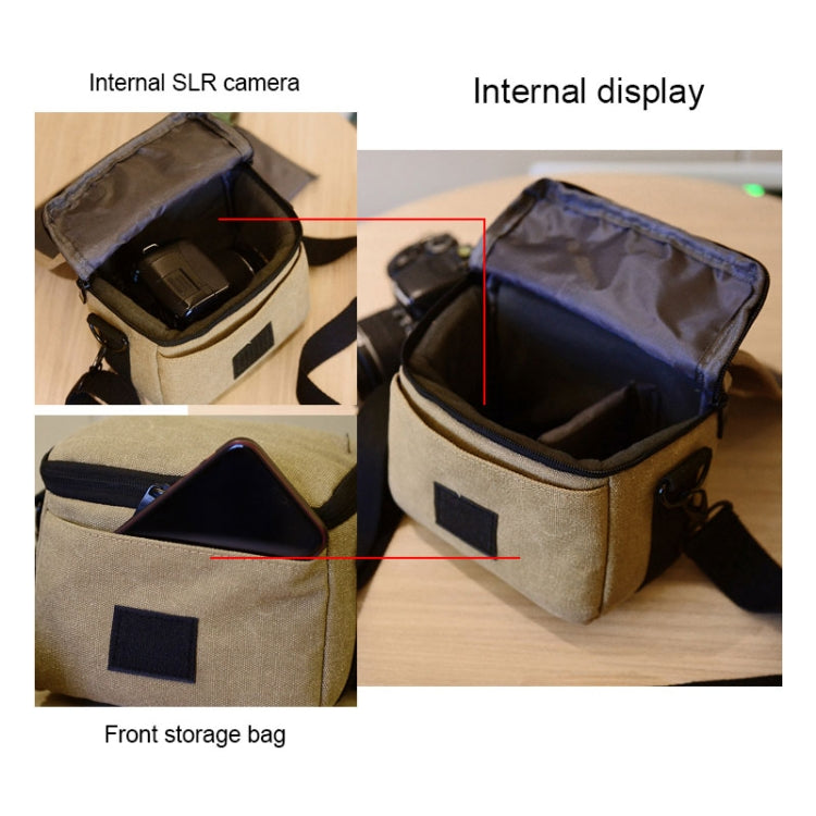 Universal Camera Bag, Inside Size: approx. 200mm x 115mm x 100mm(Red) by buy2fix