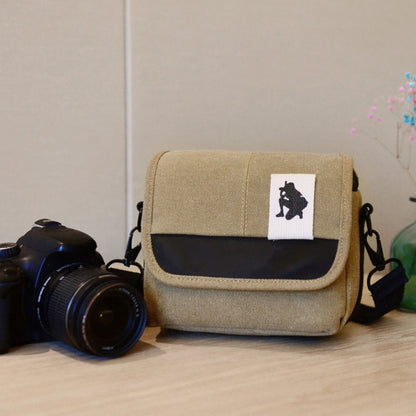 Universal Camera Bag, Inside Size: approx. 200mm x 115mm x 100mm(Brown) by buy2fix