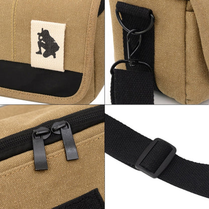 Universal Camera Bag, Inside Size: approx. 200mm x 115mm x 100mm(Brown) by buy2fix