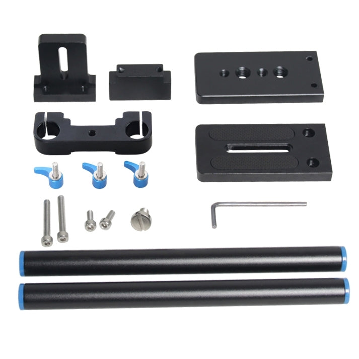 YEANGU YLG1005H 15mm Simple Stents Rail Rod for SLR Cameras - Camera Slider by YELANGU | Online Shopping UK | buy2fix