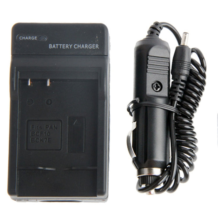 Digital Camera Battery Car Charger for Panasonic BCF10 / BCK7E(Black) - Battery Car Charger by buy2fix | Online Shopping UK | buy2fix