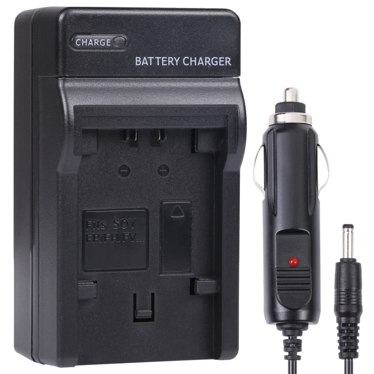 Digital Camera Battery Car Charger for Sony NP-FV100(Black) - Battery Car Charger by buy2fix | Online Shopping UK | buy2fix