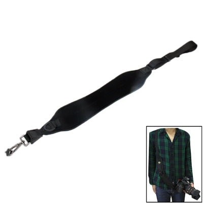 Anti-Slip Elastic Neoprene Quick Sling Strap for Camera(Black) by buy2fix