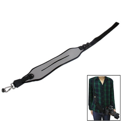 Anti-Slip Elastic Neoprene Quick Sling Strap for Camera (Gray) by buy2fix