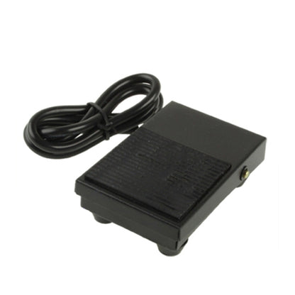AC 250V 10A Metal Case Nonslip Foot Treadle Switch (TFS-1)(Black) - Door Window Alarm by buy2fix | Online Shopping UK | buy2fix