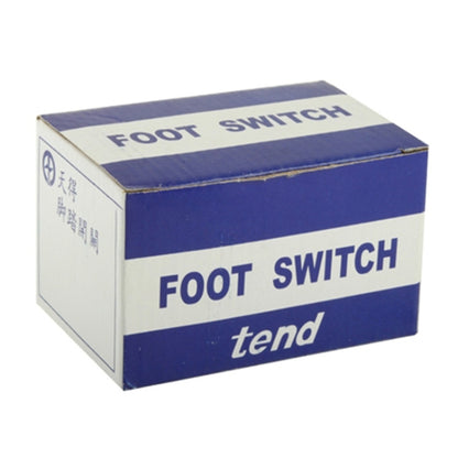 AC 250V 10A Metal Case Nonslip Foot Treadle Switch (TFS-1)(Black) - Door Window Alarm by buy2fix | Online Shopping UK | buy2fix
