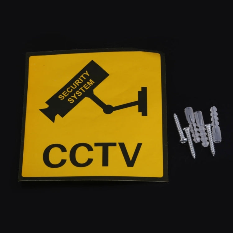 Realistic Looking Dummy Security CCTV Camera with Flashing Red LED - Simulated Cameras by buy2fix | Online Shopping UK | buy2fix