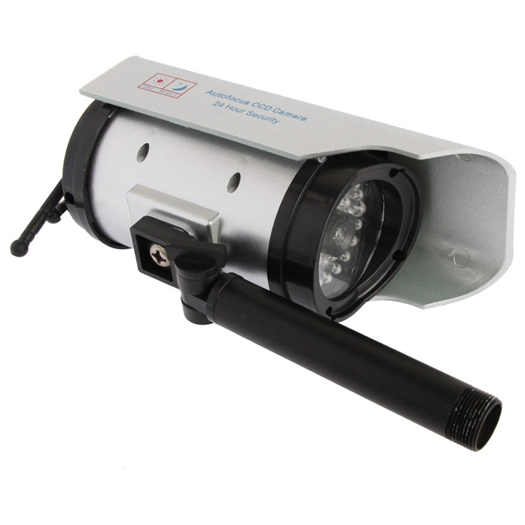 Solar Powered Realistic Looking Dummy Camera with Flashing Red LED Light - Simulated Cameras by buy2fix | Online Shopping UK | buy2fix
