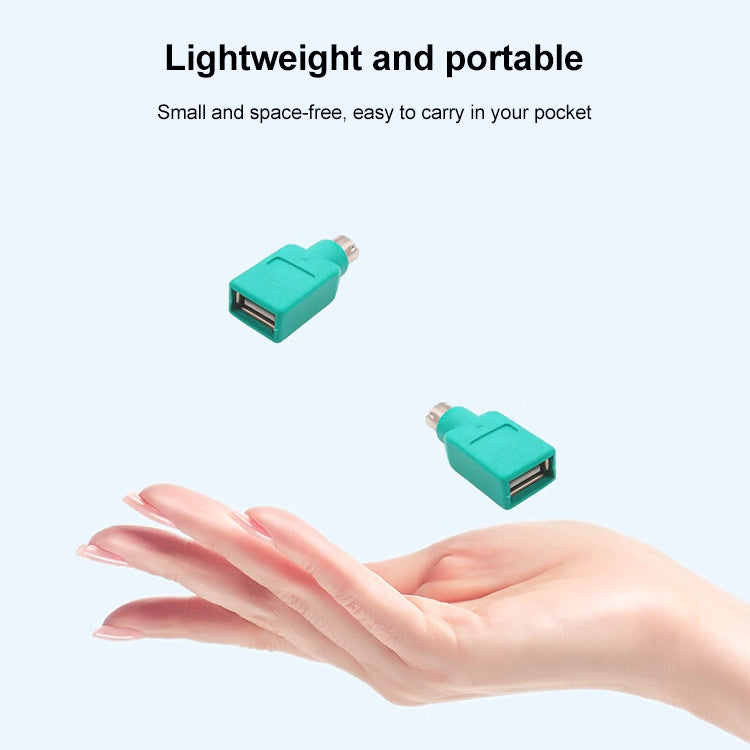 10 pcs USB Female to PS Male Convertor Plug by buy2fix