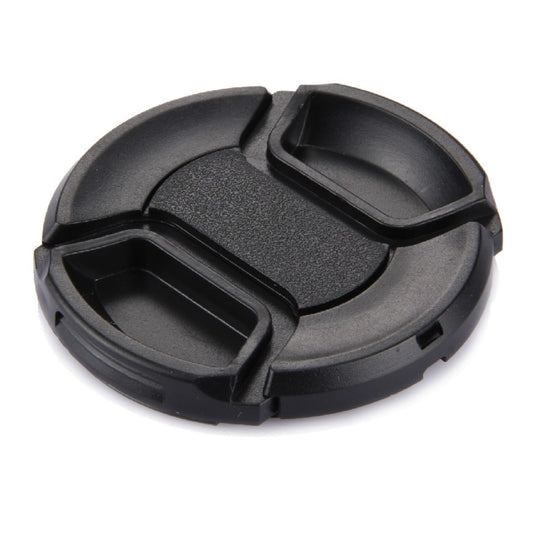 58mm Center Pinch Camera Lens Cap(Black) - Lens Cap by buy2fix | Online Shopping UK | buy2fix