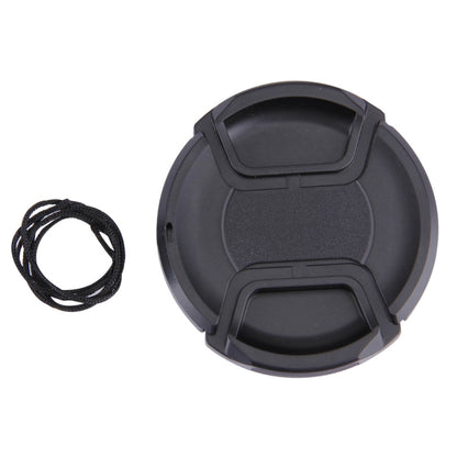 67mm Center Pinch Camera Lens Cap(Black) - Lens Cap by buy2fix | Online Shopping UK | buy2fix