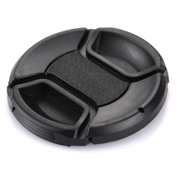 62mm Center Pinch Camera Lens Cap(Black) by buy2fix